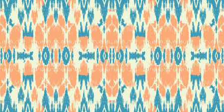 Seamless batik pattern,Seamless tribal batik pattern,and Seamless colorful pattern resemble ethnic boho, Aztec,and ikat styles.designed for use in fabric,curtain,carpet,Batikのイラスト素材
