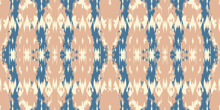 Seamless batik pattern,Seamless tribal batik pattern,and Seamless colorful pattern resemble ethnic boho, Aztec,and ikat styles.designed for use in fabric,curtain,carpet,Batikのイラスト素材