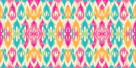 Seamless batik pattern,Seamless tribal batik pattern,and Seamless colorful pattern resemble ethnic boho, Aztec,and ikat styles.designed for use in fabric,curtain,carpet,Batikのイラスト素材