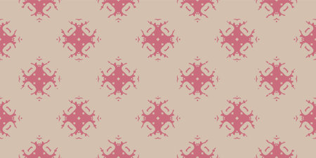 Seamless batik pattern,Seamless tribal batik pattern,and Seamless colorful pattern resemble ethnic boho, Aztec,and ikat styles.designed for use in fabric,curtain,carpet,Batikのイラスト素材