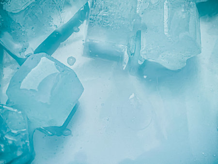 icecubes background,icecubes texture,icecubes wallpaper,ice helps to feel refreshed and cool water from the icecubes helps the water refresh your life and feel good.ice drinksの写真素材