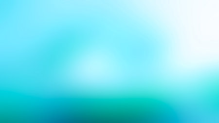 abstract background with blue and turquoise colors, blurred backgroundの写真素材