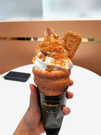 Rollyney ice creamのeditorial素材