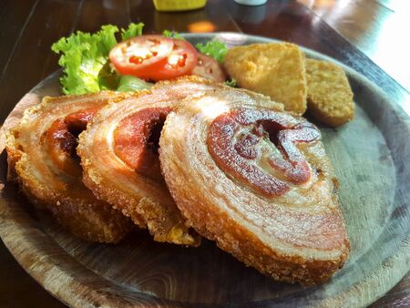 Crispy porkの写真素材