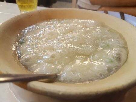 Rice porridgeの写真素材