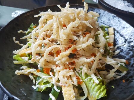 Shirauo Saladの写真素材