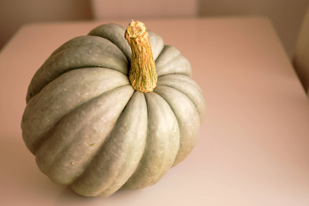 ripe pumpkin ready to cook