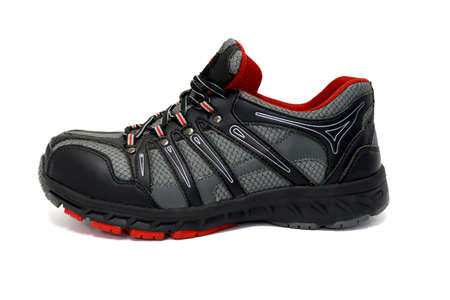 Comfortable sports shoes for morning runs, Sports shoes for morning runs, cycling, daily activities, to style and protectの写真素材