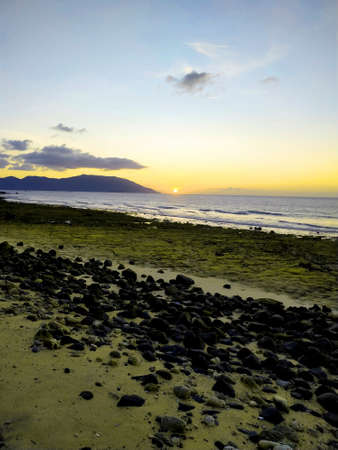 The view of the twilight at Paradiso Pantai Kasih Sabangの写真素材
