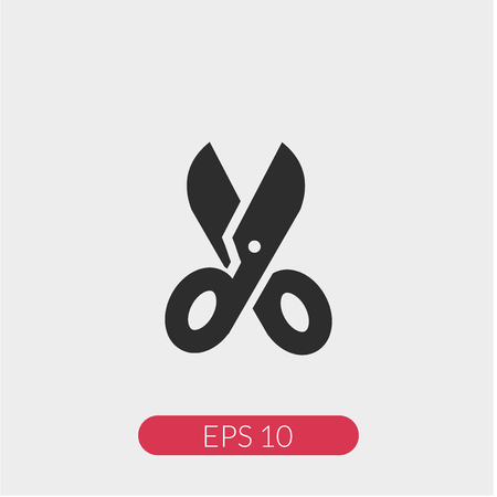 Scissors vector iconのイラスト素材