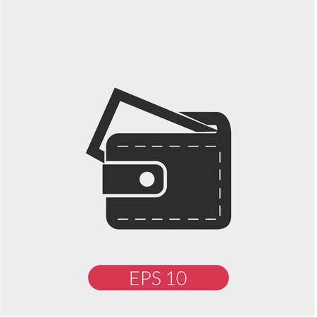 Wallet vector iconのイラスト素材