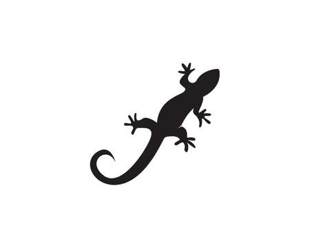 Lizard logos template symbols vectorのイラスト素材