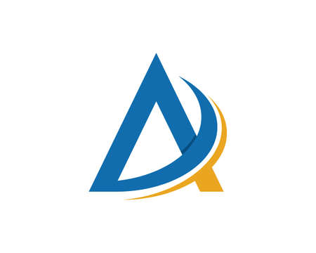 A Letter Logo Business Template Vector icon designのイラスト素材