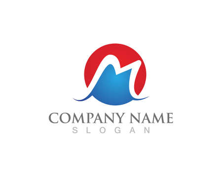 Family,M logo and symbol vectorのイラスト素材