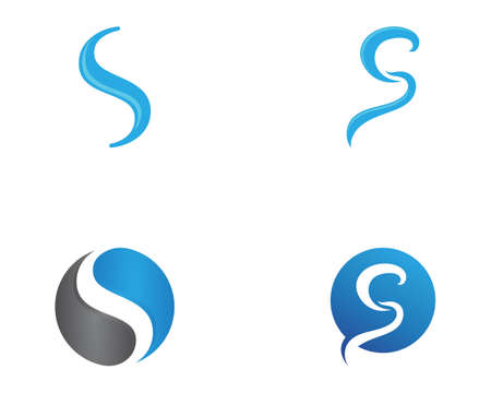 S Letters logosのイラスト素材