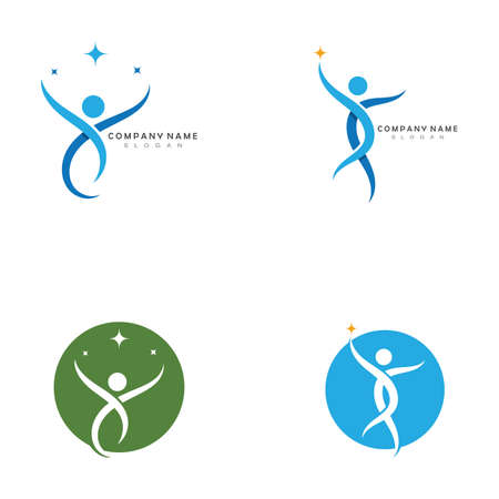 Success people Logo Vector Iconのイラスト素材