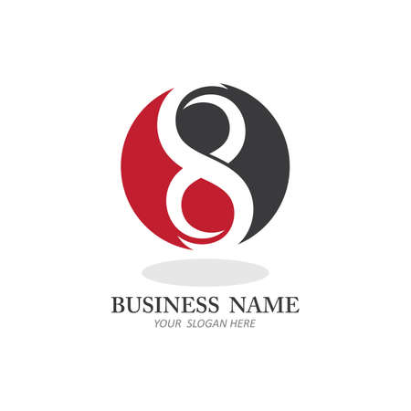 SS LOGO template vector illustrationのイラスト素材