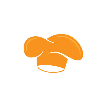 Hat chef logo creative template vector illustrationのイラスト素材