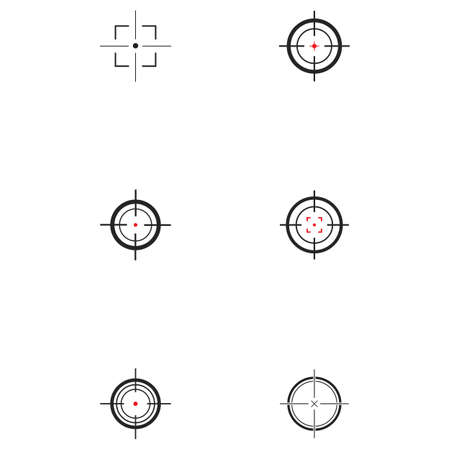 Vector target icon design illustrationのイラスト素材