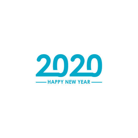 2020 Logo Graphics New Year vectorのイラスト素材