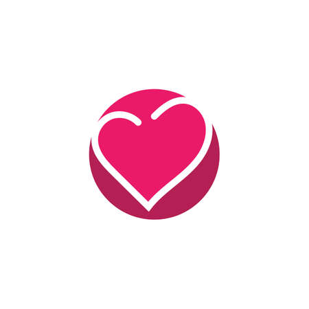 Beauty Love Vector icon illustration design Templateのイラスト素材