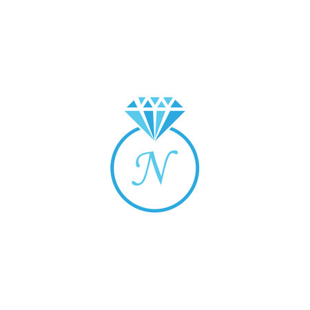 Diamond logo vector templateのイラスト素材