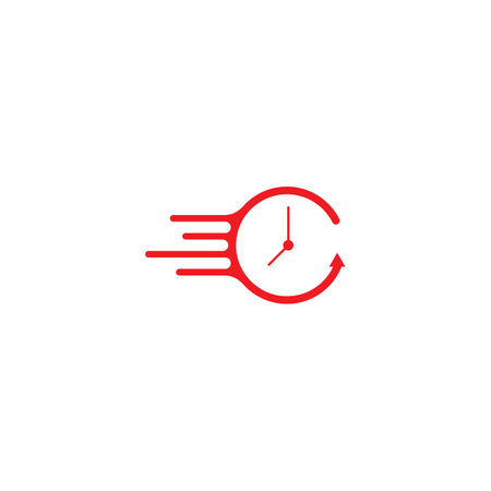 Fast Time logo icon vector templateのイラスト素材
