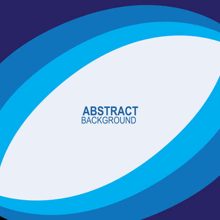 Blue wave vector abstract background flat design stock illustrationのイラスト素材