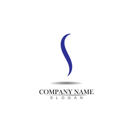 SS Logo Design Vector Iconのイラスト素材