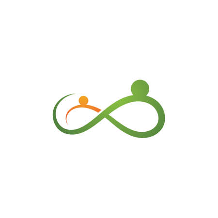 Infinity Design Infinity logo Vector Logo templateのイラスト素材