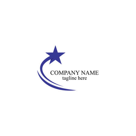 Set Star logo template vector icon illustration designのイラスト素材