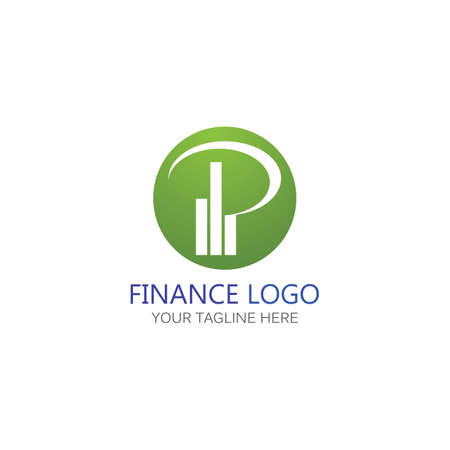 Business Finance professional logo template vector iconのイラスト素材