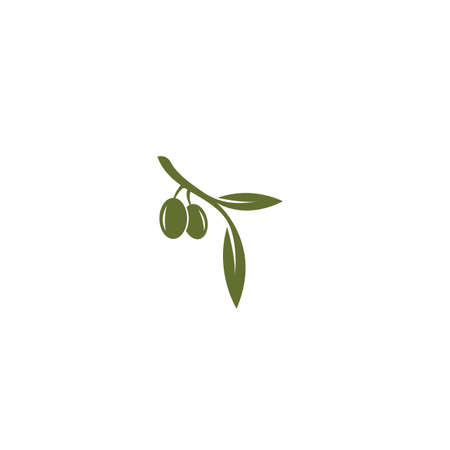 Olive Oil logo template icon designのイラスト素材