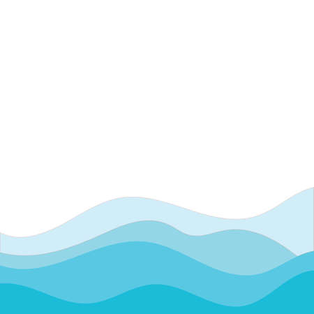 Abstract Water wave vector illustration design backgroundのイラスト素材