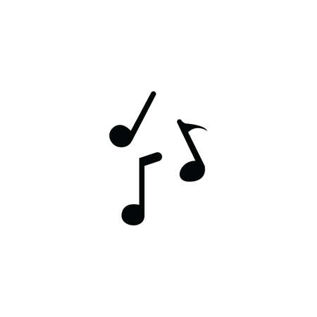Music note symbols logo and icons templateのイラスト素材