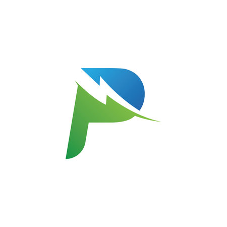 Letter P Logo Powerのイラスト素材