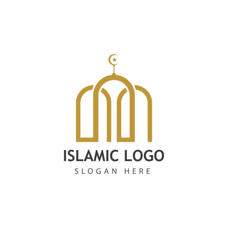 Mosque vector icon illustration design templateのイラスト素材