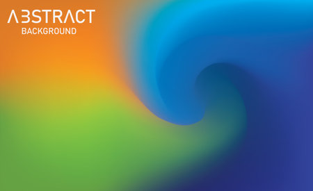 Abstract blurred gradient mesh backgroundのイラスト素材