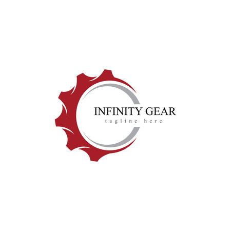 gear logo  icon  symbol  design templateのイラスト素材