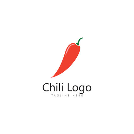 chili logo templateのイラスト素材