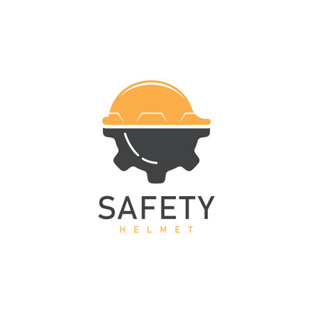 work safety helmet  gear design vector illustration iconのイラスト素材