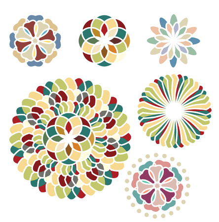 A set of design elementsのイラスト素材