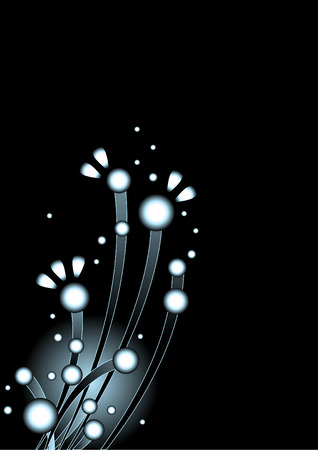 Abstract   floral backgroundのイラスト素材