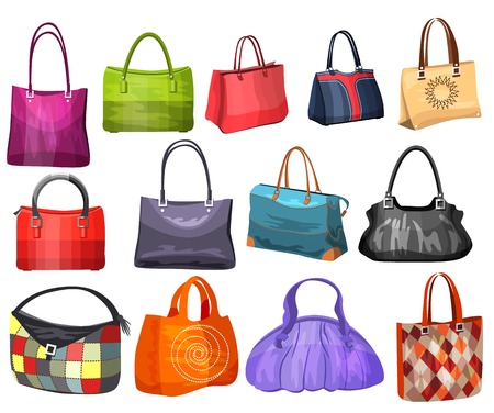 Women\'s fashion collection of bags. のイラスト素材