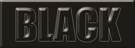 black dark color letter word font illustration image designのイラスト素材