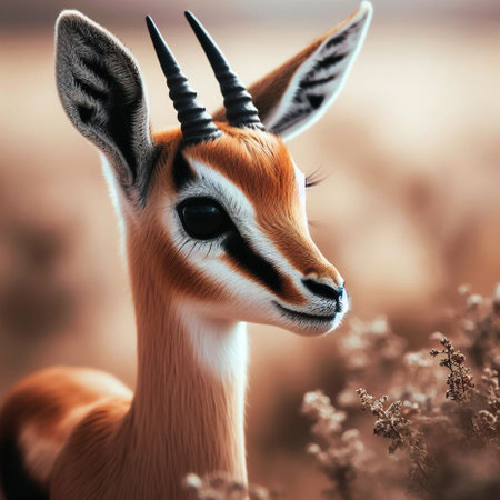 Springbok (Aepyceros melampus)の素材