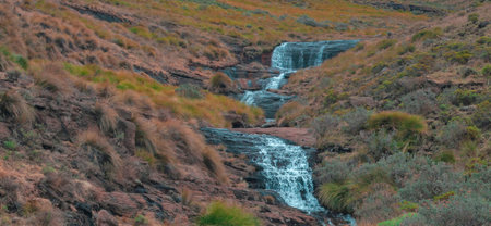 Waterfall in the Valley of the Gods in the Northern Territory of Australia