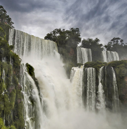 Iguassu Falls, one of the most beautiful waterfalls in Brazil.
