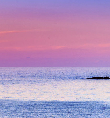 sunset on the sea, photo as a background, digital imageの写真素材