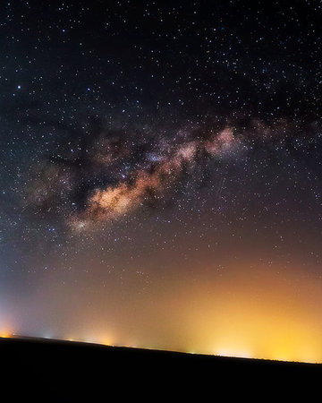 Milky Way galaxy with stars and space dust in the universe.